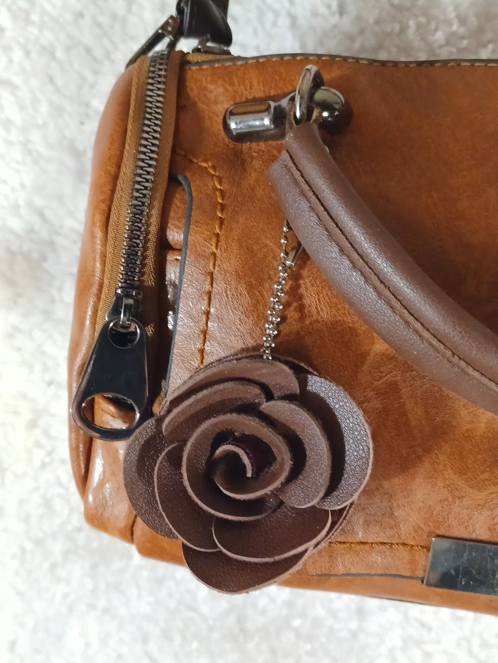 Brown Women's Satchel Handbag